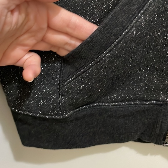 Butter black sparkle jacket (sz l) - Picture 7 of 12